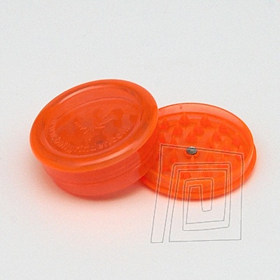 Neodolaten plastov drvika. Magnetick uzver, lon priestor. Grinder - drvi - plast Magnetic Orange.
